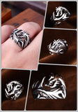 Jewelry Accessories Stainless Steel Ring Dragon Claw Shape Male Rings Cool Engagement Rings For Men Mens Rings 