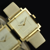 Julius women dress watches profession OL fashion casual leather strap quartz ultrathin square vintage brand wristwatches