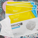 KN95 4-Ply Solid Color Disposable Dustproof FFP2 Face Mouth Masks Anti Influenza PM 2.5 Breathing Safety Masks Face CareElastic