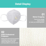 KN95 Face Mask for Men Women Kids Respirator Anti Haze Protective Mouth Masks with Breathing Valve for Disposable Pad Filter