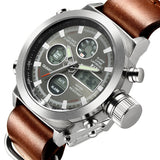 Luxury Brand Men Watches Men's Quartz Hour Analog Digital LED Sports Watch Men Army Military Wrist Watch