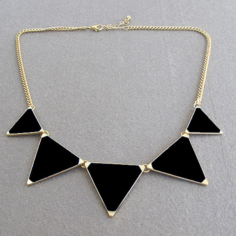 Kolovrat Women Statement Maxi Necklace Chunky Necklaces & Pendants Triangles Necklaces Choker Collier Femme Fashion Jewelry