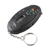 LCD Prefessional Police Digital Breath Alcohol Tester battery the Breathalyzer Parking Car Detector Gadgets Meter