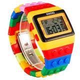 LED Watch Women Kids Watch Fashion Casual Cartoon Watches Colorful Rainbow Girls & Boys Digit Clock Hour Wristwatches