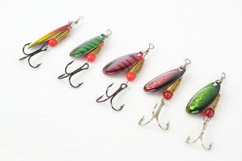 Hot sale Fishing Lures Fishing spinner Tackle paillette spoon Lures Mix Color
