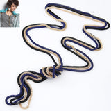 Long Chains Necklace for Women Collier Punk Fashion Multilayer Statement Necklaces & Pendants Jewelry