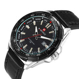 Luxury Top Brand Watches Men Fashion Quartz Watch Classic Date Genuine Leather Waterproof Male Wristwatch Relogio Masculino