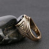 Luxury Vintage Jewelry Wholesale Lot Black Ring 18k Gold Engagement Mens Rings Christmas Gifts 
