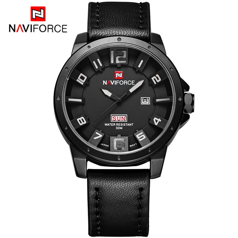 Luxury Brand Men Sports Watches Men's Quartz Date Clock Fashion Casual Leather Strap Army Military Wrist Watch Male Relogio