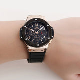 MEGIR Chronograph 6 Hands 24 Hours Function Men Sport Watch Silicone Luxury Watch Men Top Brand Military Watch