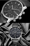 MEGIR Chronograph 6 Hands 24 Hours Function Men Sports Watches Top Brand Military Watch Waterproof Watch