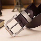 Fashion 100% Genuine Leather belts for men belt brand ceinture homme fashion Metal buckle men belt leather