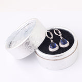 Creative Jewelry Earring for Women Silver Plating Drop Earrings Pear Crystal Fabulous Wedding Dangle Earing 