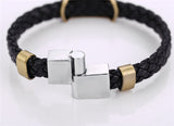 Hot Animation Alloy Bracelets Naruto Weave leather bracelet & Bangle cosplay jewelry