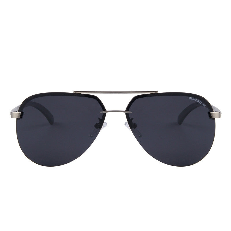 Men 100% Polarized Aluminum Alloy Frame Sunglasses Fashion Men's Driving Sunglasses High quality