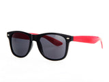 Men's Sunglasses Unisex Style Sun Glasses 80s Retro Brand Designer High Quality With Colorful Temple UV400
