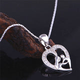 Mothers Day Gifts for Mom 925 Sterling Silver Necklace Fashion Necklaces for Women