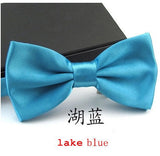 Formal commercial bow tie male solid color marriage bow ties for men candy color butterfly cravat bowtie butterflies