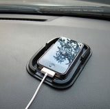 Black Car Dashboard Sticky Pad Mat Anti Non Slip Gadget Mobile Phone GPS Holder Interior Items Accessories