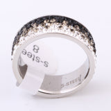 Jewelry Charms Rings For Women AAA Crystal Hot sale Elegant Stainless Steel Rings