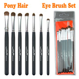 Natural Hair Eye Makeup Brushes Set Professional Eyeshadow Brush For Makeup shadow make up Brushes tool