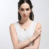 Neoglory Alloy Multi Layer Maxi Bib Necklaces Butterfly Pendant Fashion Brand Statement Jewelry Gift Girlfriend