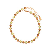 Neoglory Multi Colorful Beads Bangles & Bracelets Fashion Statement Jewelry Brand Girl Mother Gift 