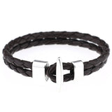New Arrival Charm Men Accessories Simple Style Fashion Leather Bracelet Jewelry DIY Bracelets Wholesale Birthday Gifts