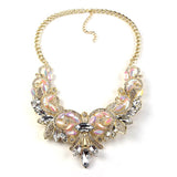 New Arrival Spring Colorful Crystal Women Brand Maxi Statement Necklaces& Pendants Vintage Turkish Jewelry Necklace 