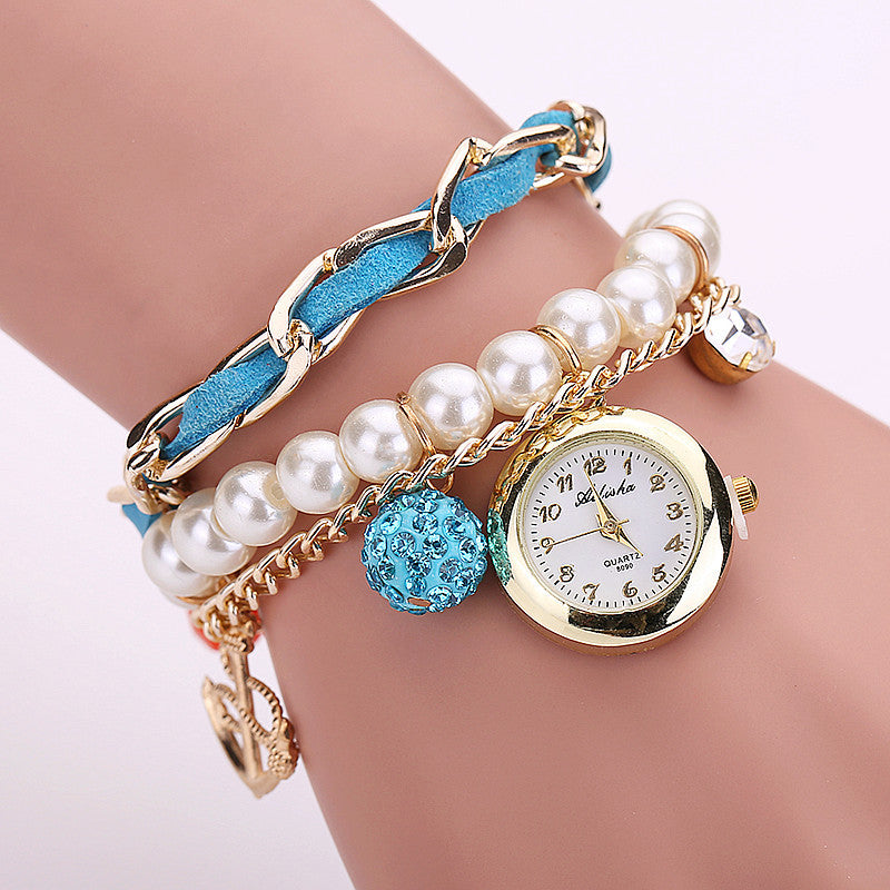 New Arrive Fashion Casual Anchor Bracelet Wristwatch Women Watch Relogios Feminino Ladies Watch
