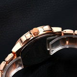 New Arrive Gold Geneva Brand Steel Alloy Women Men Wristwatch Bracelet Fashion Casual Sport Luxury Dress Business Watch