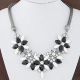 New Brand Vintage Women Collar Bohemia Charms Statement Choker Crystal Cubic Zircon Diamond Necklaces&Pendants Fine Jewelry 