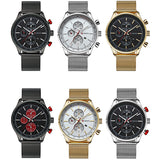 New CURREN Watches Luxury Brand Men Watch Full Steel Fashion Quartz-Watch Casual Male Sports Wristwatch Date Clock Relojes 