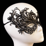 Women Lace Face Eye Black Mask Hollow Fancy Dress Venetian Carnival