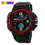 New Dual Time Men's Wristwatches Fashion Sports Watch Military Army Relogio Watches Men Luxury Brand Quartz Digital Clock Man