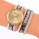 New Fashion Snake Grain Bracelet Women Watch Women Wristwatch Ladies Quartz Watch