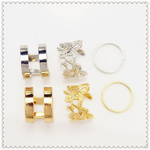 New Fashion jewelry hollow flower finger ring set for women girl lovers' gift 1set=3pcs