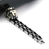 New Hot Sale Stainless Steel Bracelet Mens Bracelets & Bangles Christmas Gift ID Bracelets Men Jewerly