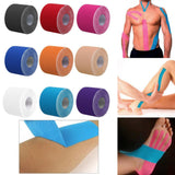 DL Brand Kinesiology tape 5cmx5m Kintape box+Manual Elastic Medical Supplies,Physio MuscleTherapy tape,Sports Safty accessories