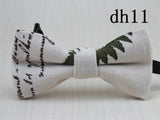 Cute Baby Bow tie Boys Girls Bowtie Kids Bow Ties Cotton Linen Multi Pattern Pyramid /Sailboat /Flower /Star Bowties