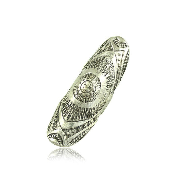 New Unique Design Punk Rings Antique Gold and Silver Color Vintage Rings