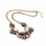 New Vintage Flower Choker For Women Statement Necklace Charm Fashion Jewelry