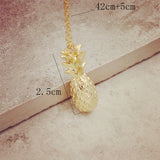 New fashion jewelry chain link pineapple pendant necklace for women girl nice gift