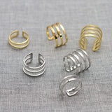 New fashion jewelry hollow finger ring gift for women girl size adjustable 1lot=3pcs