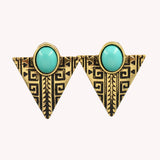 New vinatge jewelry Triangle alloy dangle drop earring gift for women girl