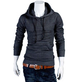 New Autumn Slim Fit Men Hoodies Mens Sports Casual Sweatshirt Jackets Outerwear Fashion Men's Pullover 5 Color
