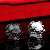 New 316L Stainless Steel Jewelry Men's Gothic Punk Claw Thingking Skull Skeleton Rings 