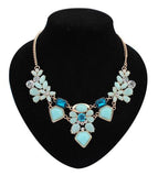 New Arrival Resin Fashion Colorful Cute Charm Gem Flower Necklaces & Pendants Fashion Jewelry Woman Gift Summer style