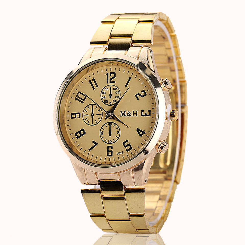 New Brand Business Alloy Wristwatch Watches Men Women Dress Brand Formal Fashion Casual Business Luxury Watch
