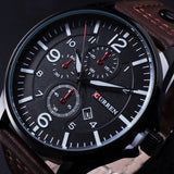 New Brand Curren Men's Watch Men Date Clock Men Casual Quartz Watch Leather Wrist Sports Watches Military Army Relogio Male